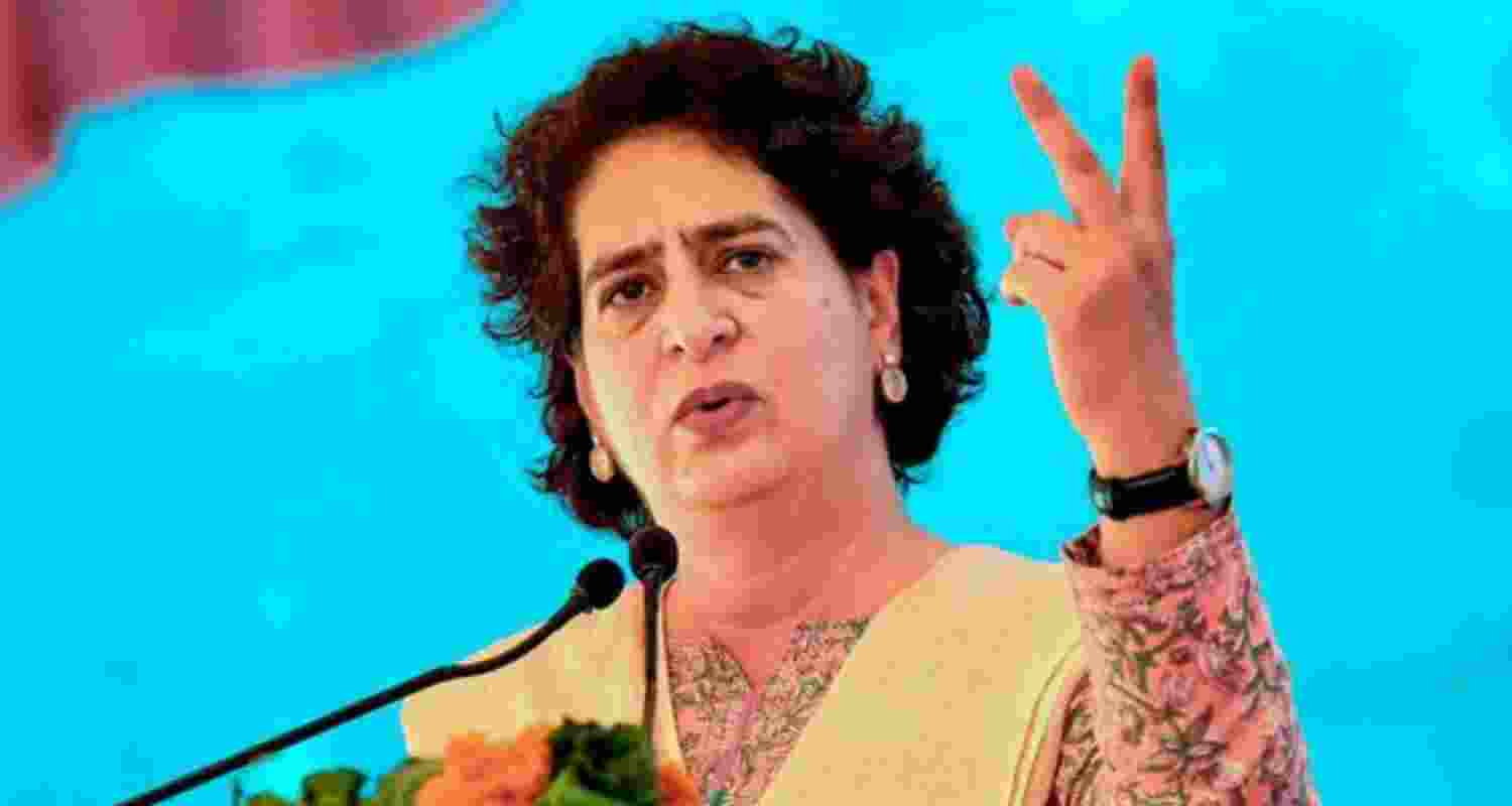 Priyanka Gandhi Vadra. 