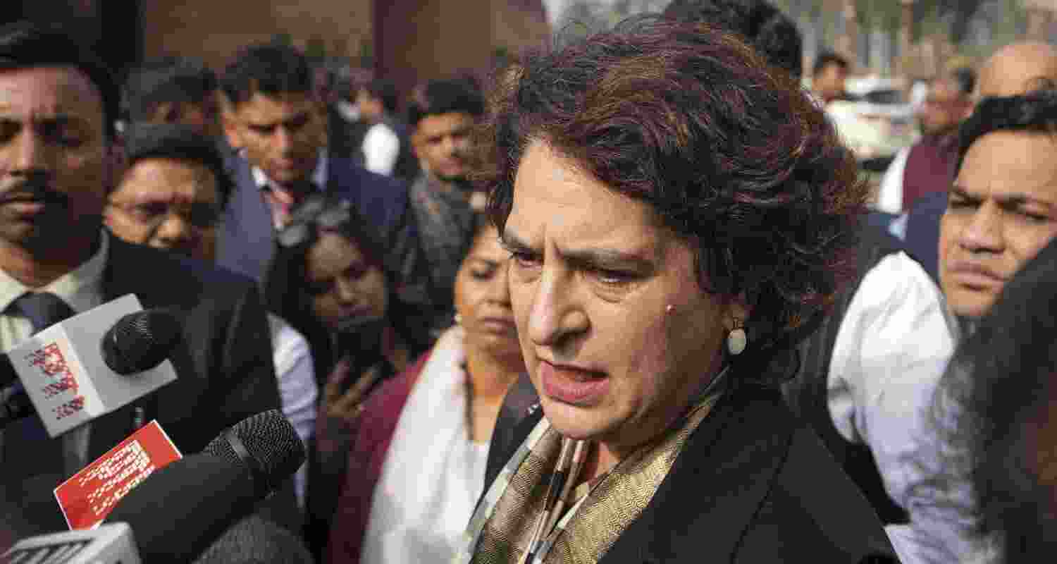 Congress MP Priyanka Gandhi Vadra.