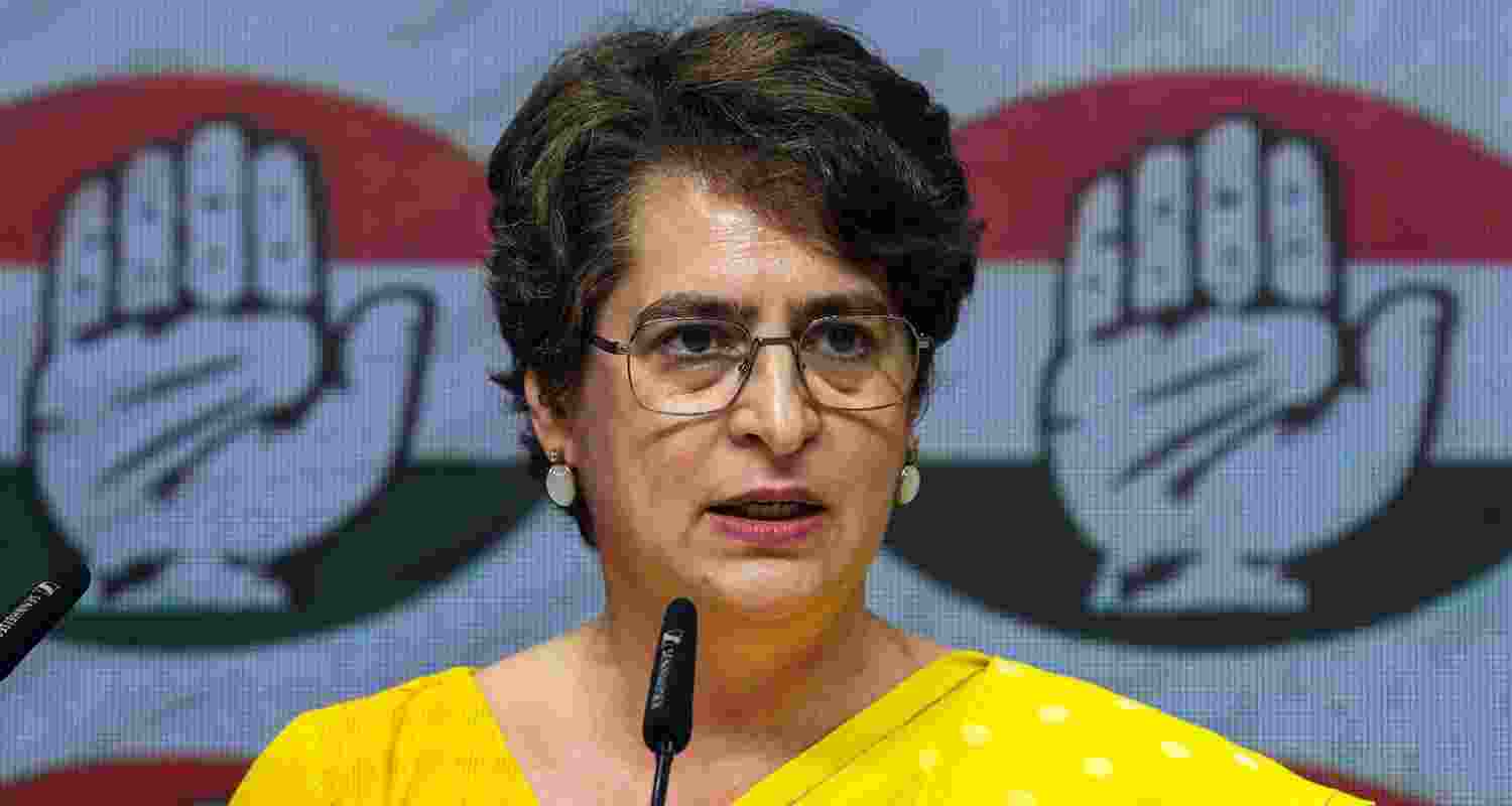 Congress MP Priyanka Gandhi Vadra.
