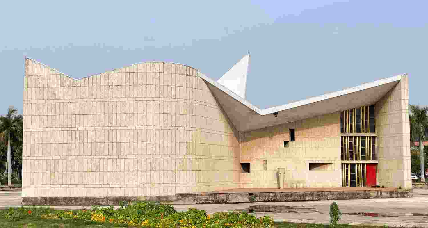 A file photograph of the Panjab University campus.