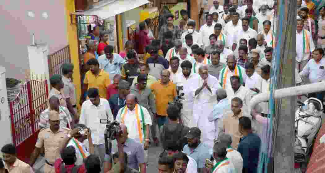 CM N. Rangasamy launched his poll campaign in Thattanchavady constituency | Photo Credit: Special Arrangement.