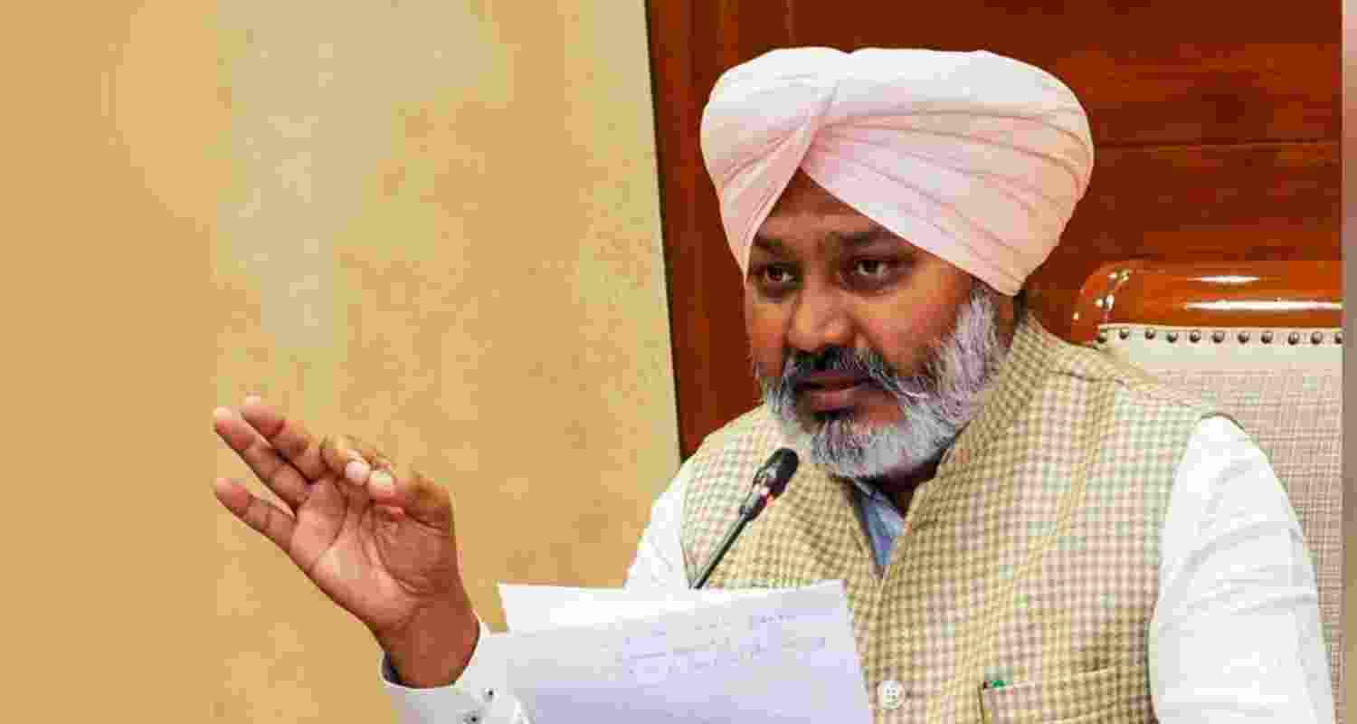 Punjab Finance Minister Harpal Singh Cheema.