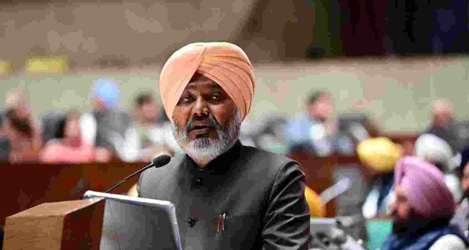 Punjab Finance Minister Harpal Singh Cheema.