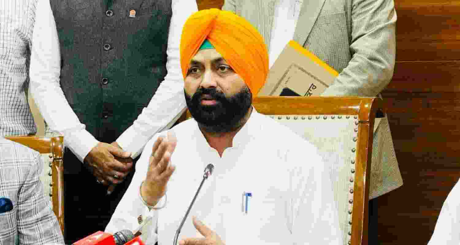 Punjab Cabinet Minister Laljit Singh - file image.