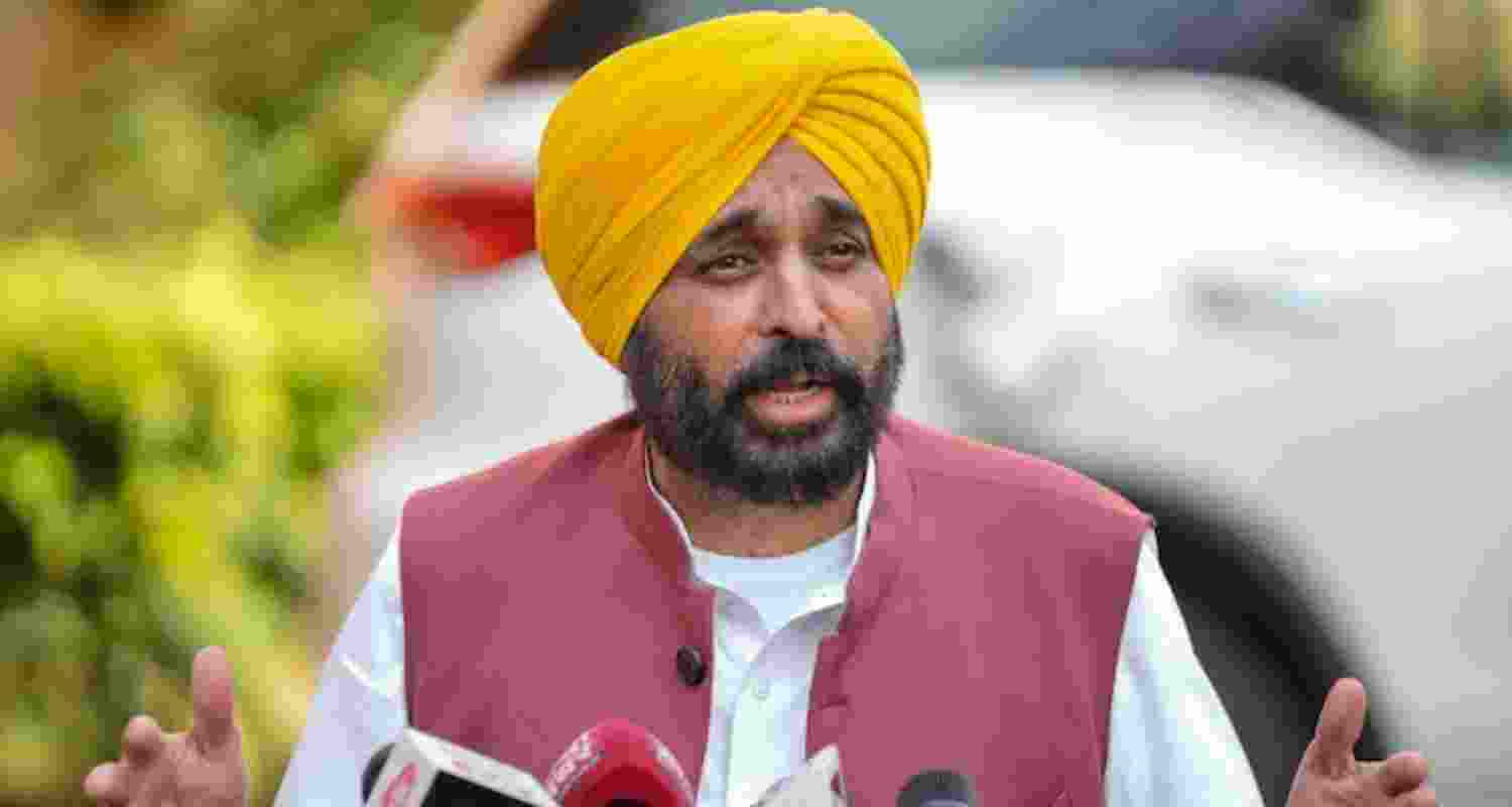 Punjab CM Bhagwant Mann. 