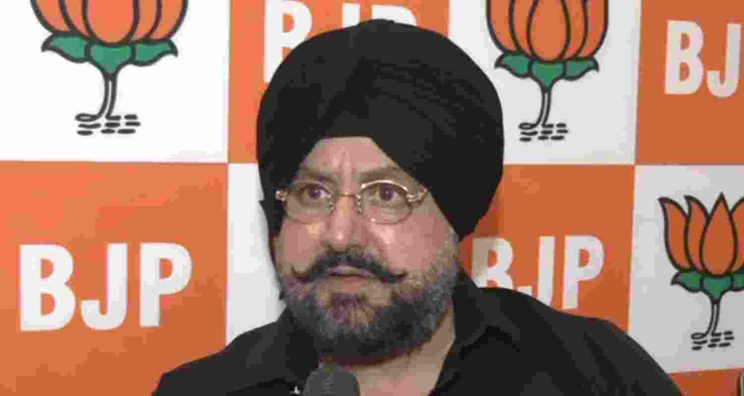 BJP leader Fatehjung Singh Bajwa.