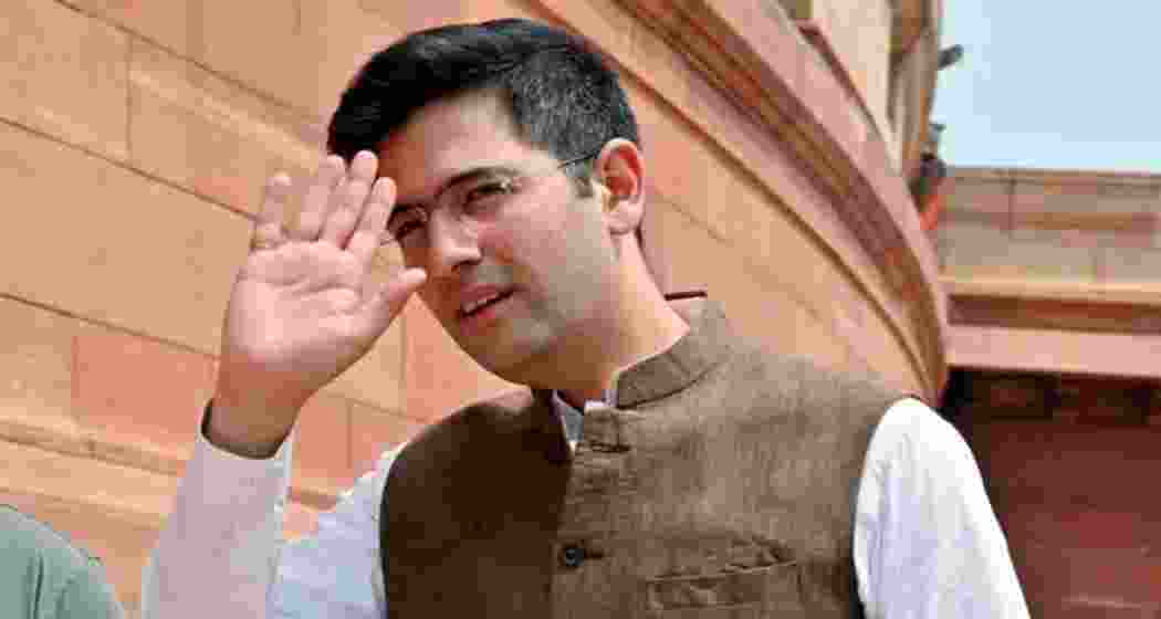 Aam Aadmi Party (AAP) MP Raghav Chadha. File photo.