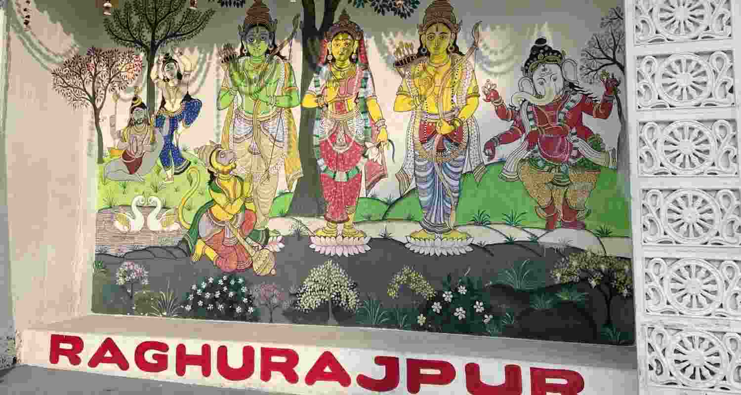 A heritage village where art evolved as ‘sewa’