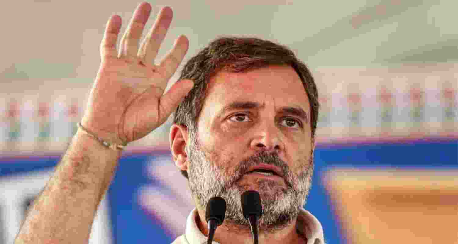 Congress leader and Leader of the Opposition in the Lok Sabha Rahul Gandhi.