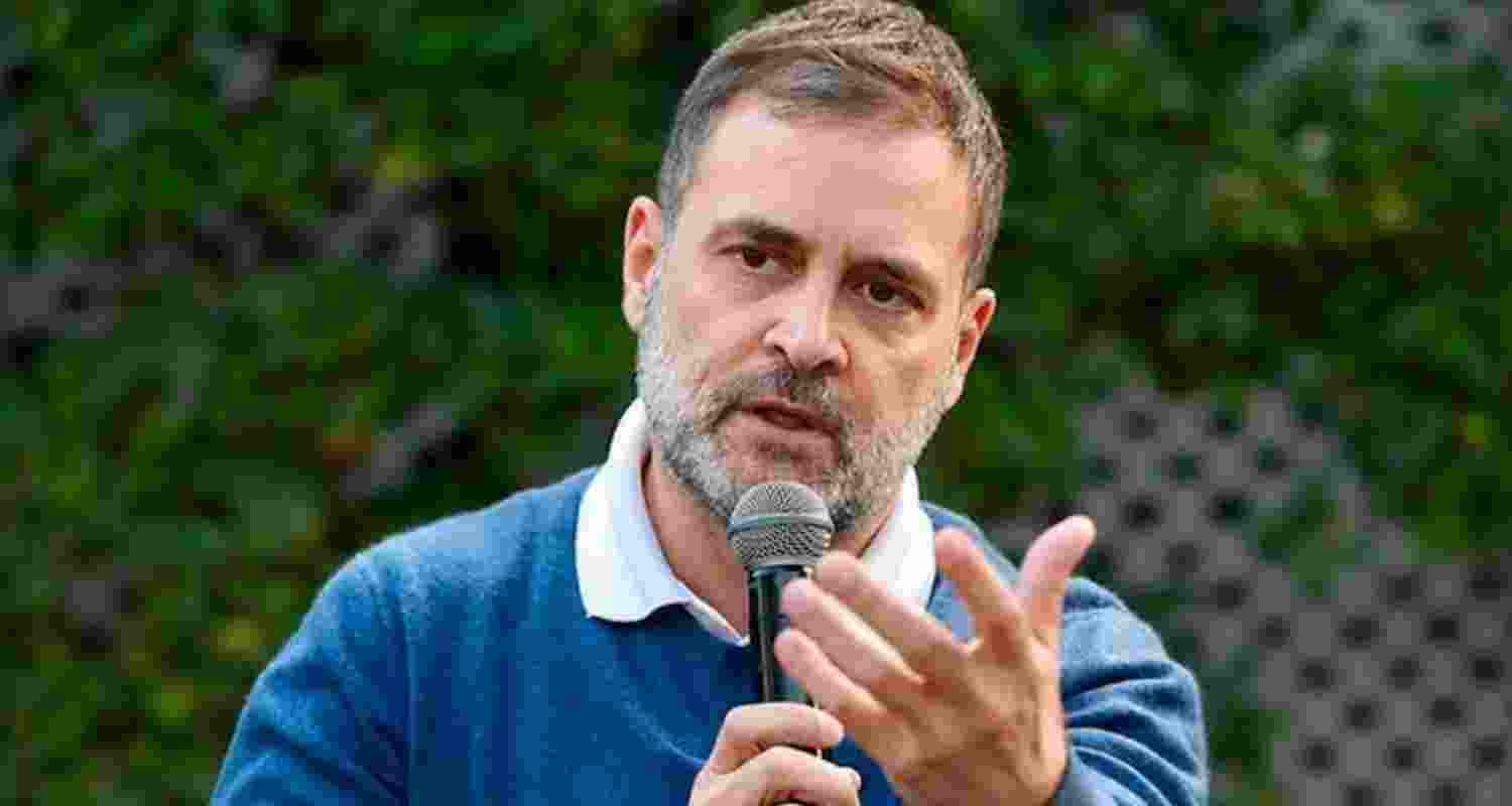 Congress leader Rahul Gandhi