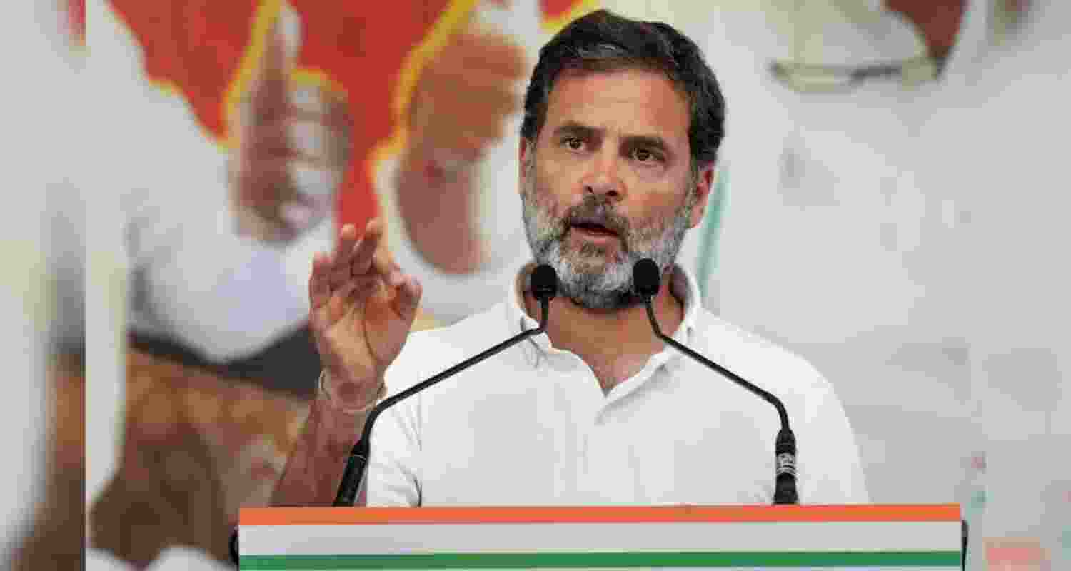 Rahul in Rae Bareli, targets BJP's 'double-engine' govt in state 