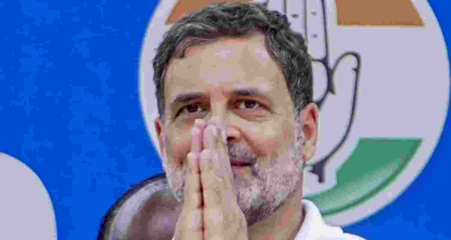Congress leader Rahul Gandhi - file image.