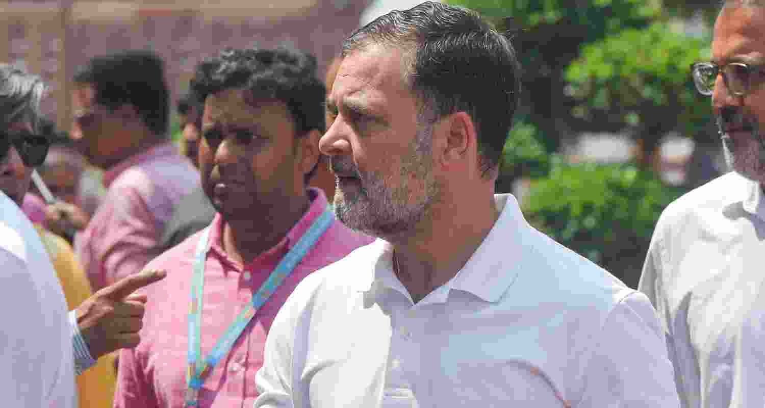 Congress leader Rahul Gandhi.