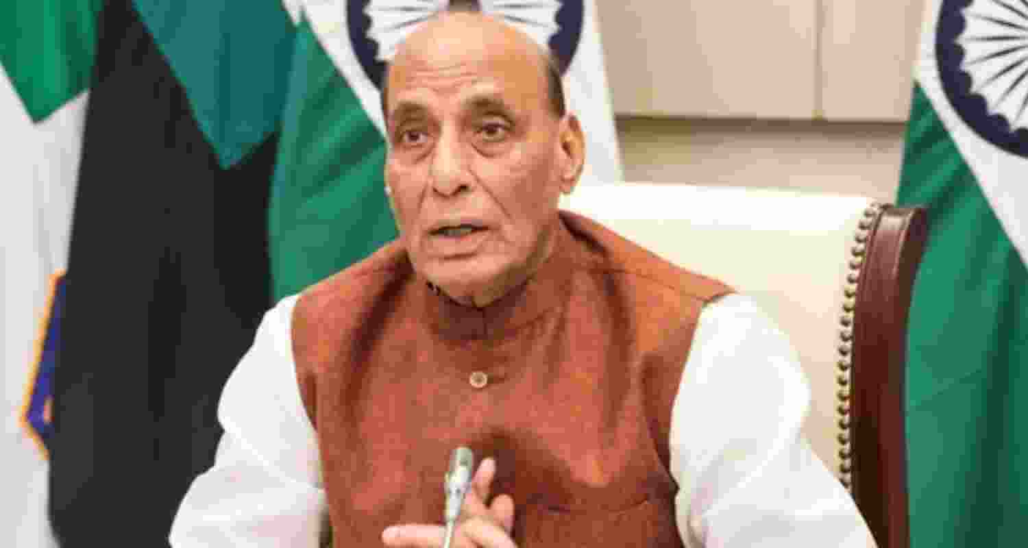 Defence Minister Rajnath Singh. 