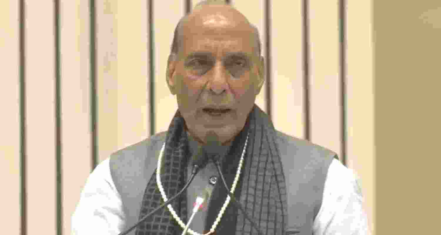 Defence Minister Rajnath Singh. 