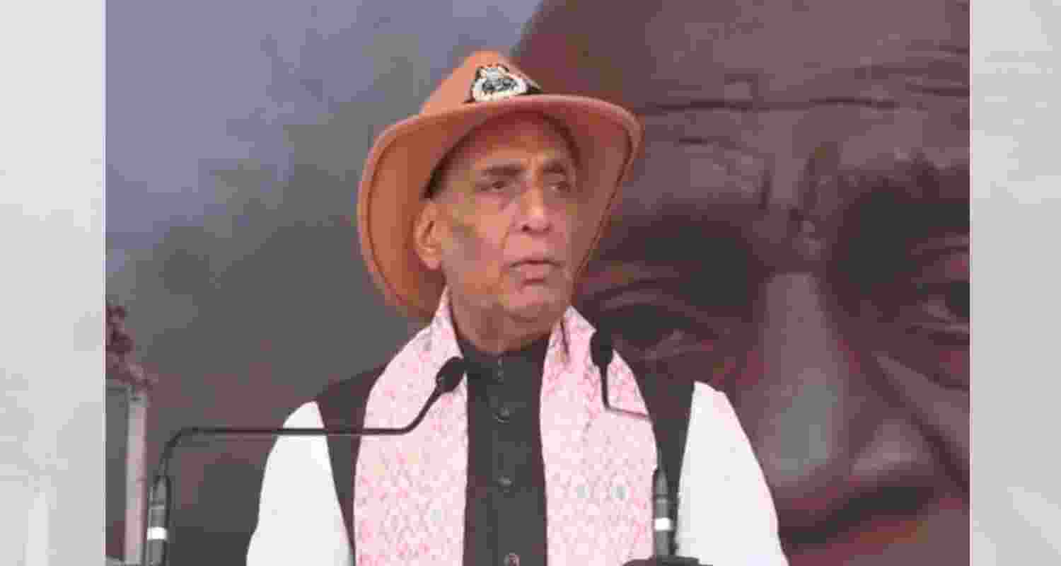 Defence Minister Rajnath Singh.