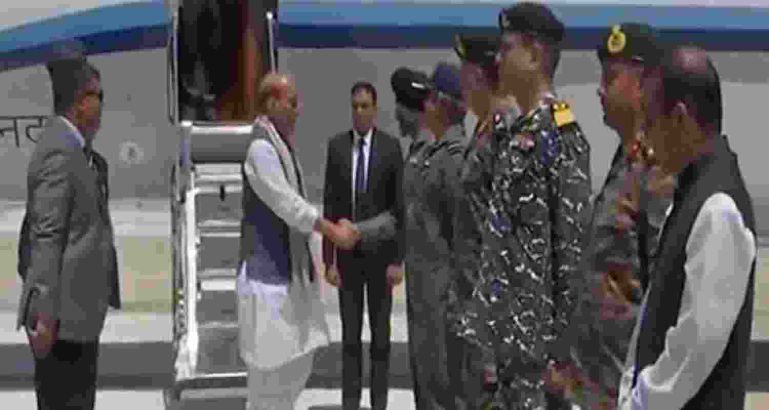 Defence Minister Rajnath Singh. 