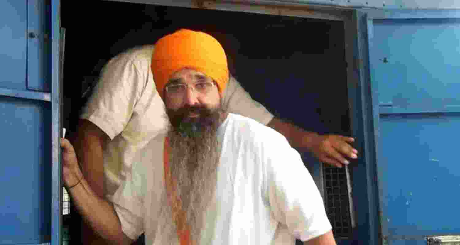 A file photo of Balwant Singh Rajoana. 