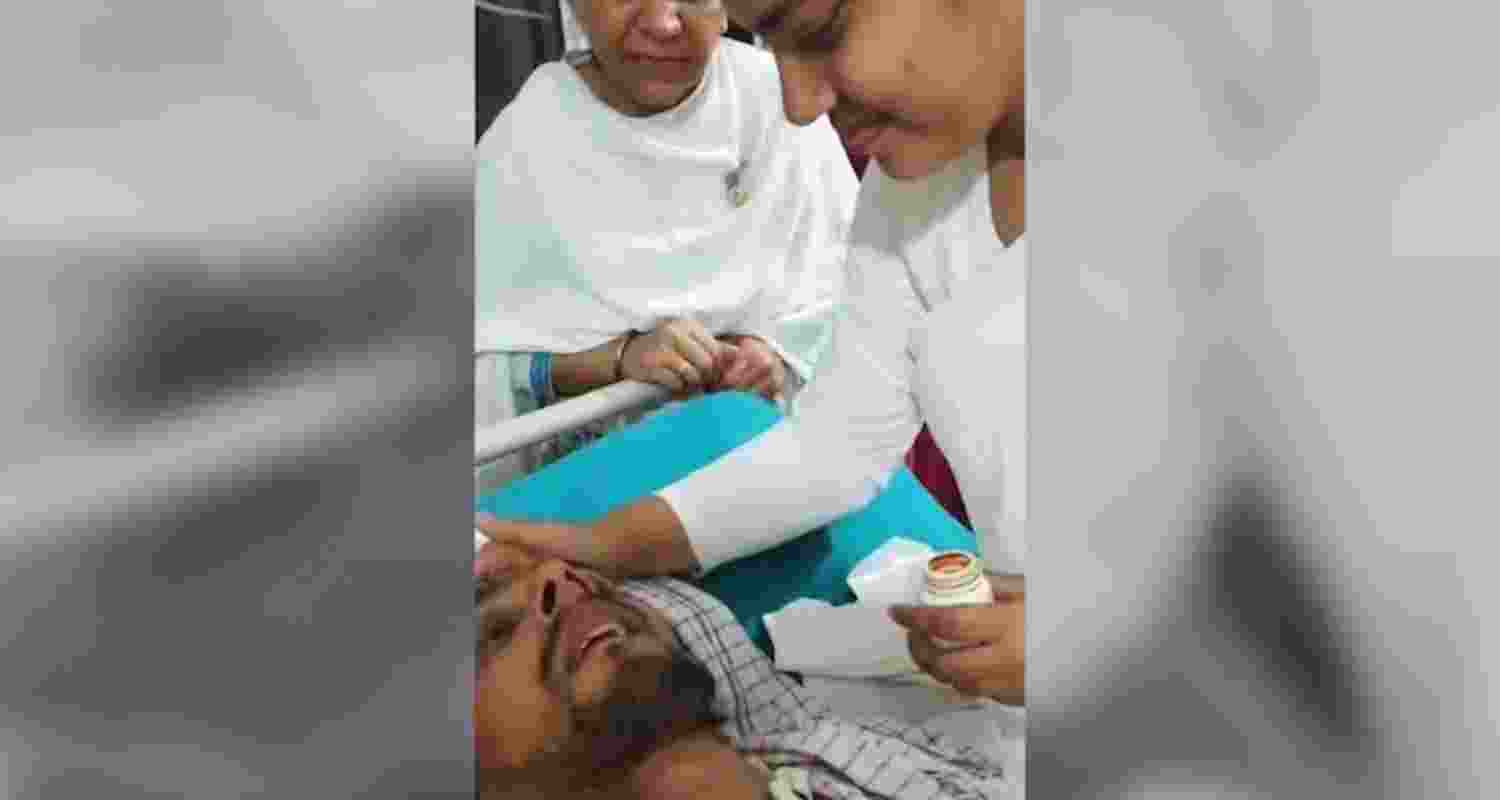 Video captures Harish Rana’s last moments with kin