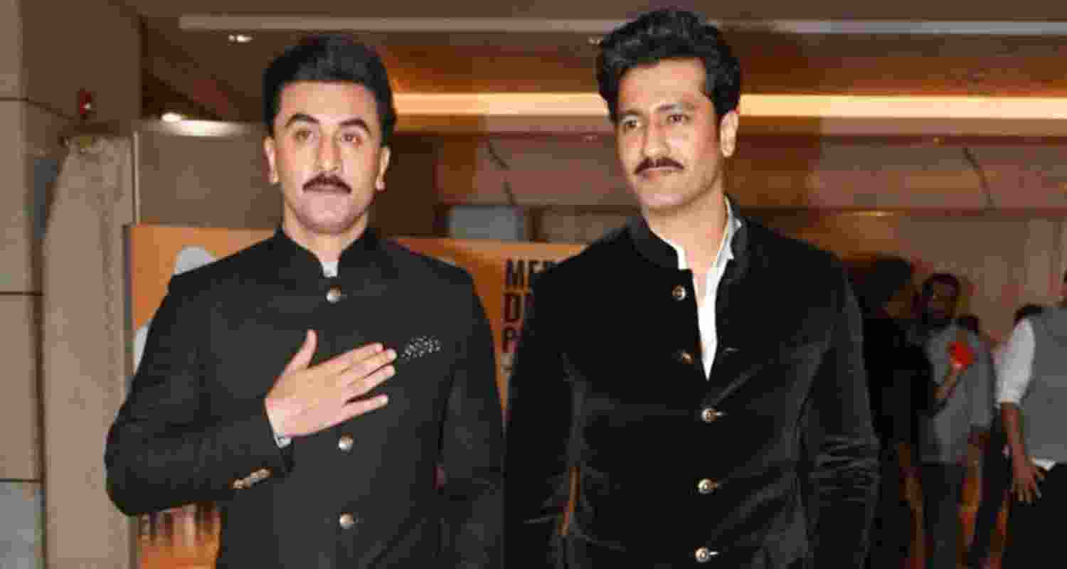 Moustache match: Ranbir Kapoor, Vicky Kaushal turns heads