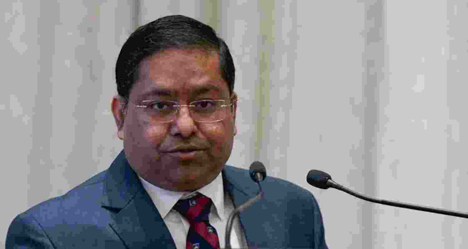 Ministry of External Affairs (MEA) spokesperson Randhir Jaiswal during the weekly media briefing in New Delhi on Friday.