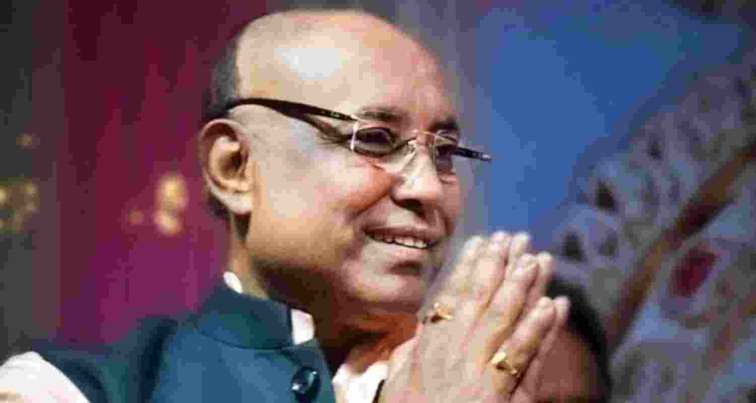 Former Food Minister Rathin Ghosh - file image. 