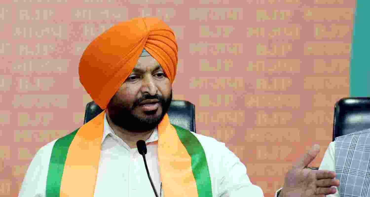 A representative image of Union Minister Ravneet Singh Bittu