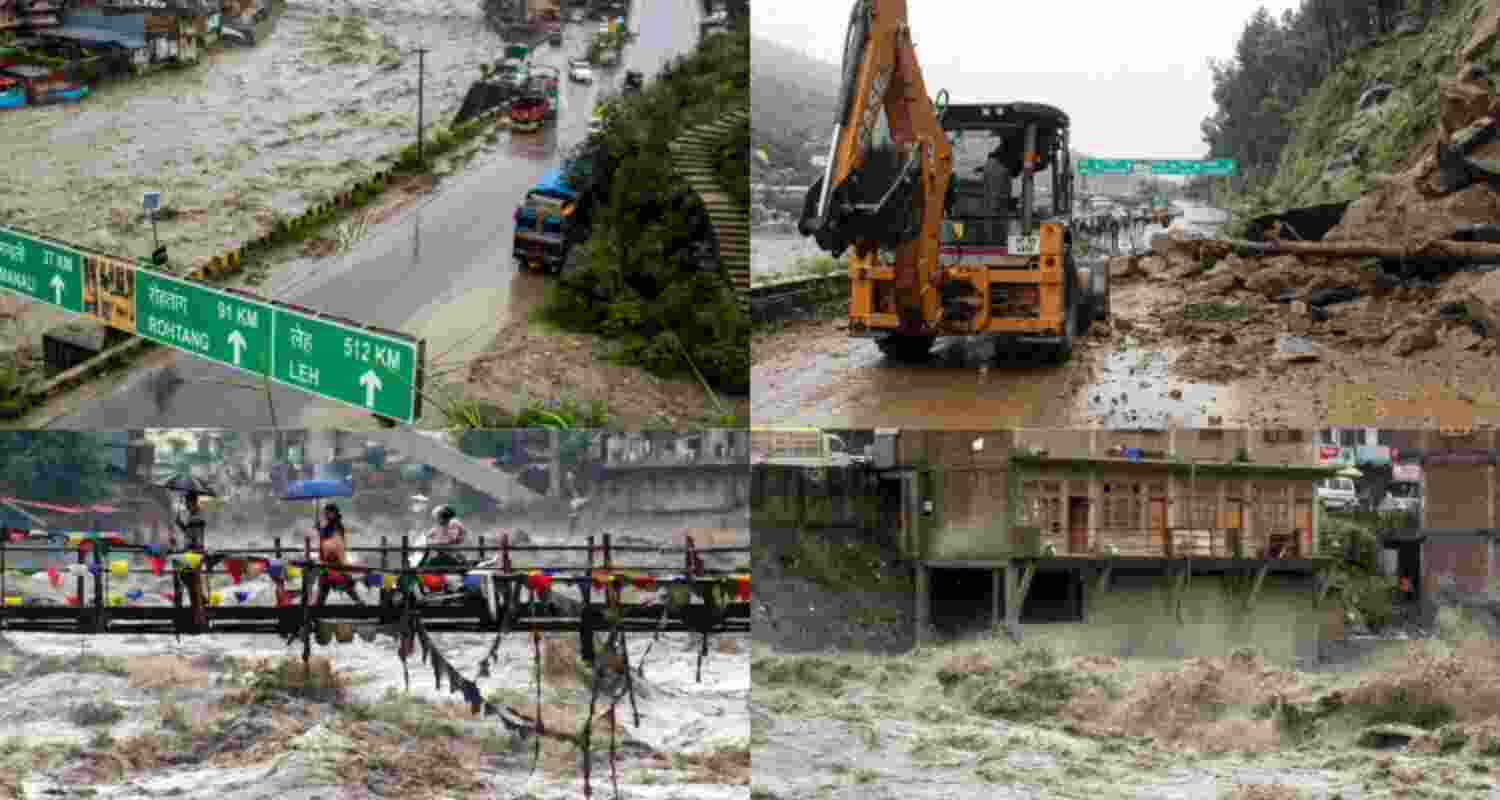 An orange alert has been sounded in Shimla, Mandi, Una, Hamirpur, Bilaspur, Kangra, Kullu, and Lahaul-Spiti, while Kinnaur and Chamba are under a yellow alert.