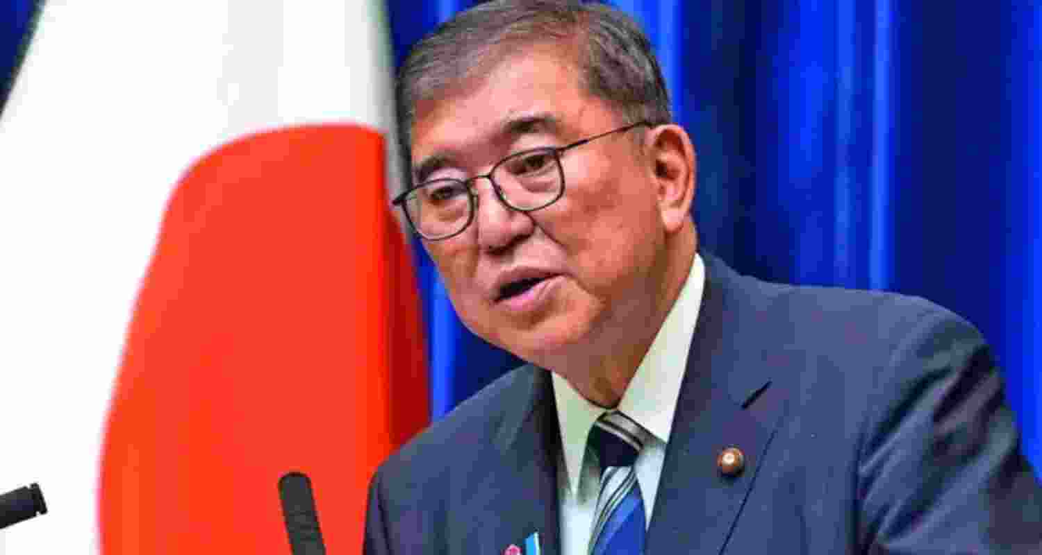 Japanese Prime Minister Shigeru Ishiba.