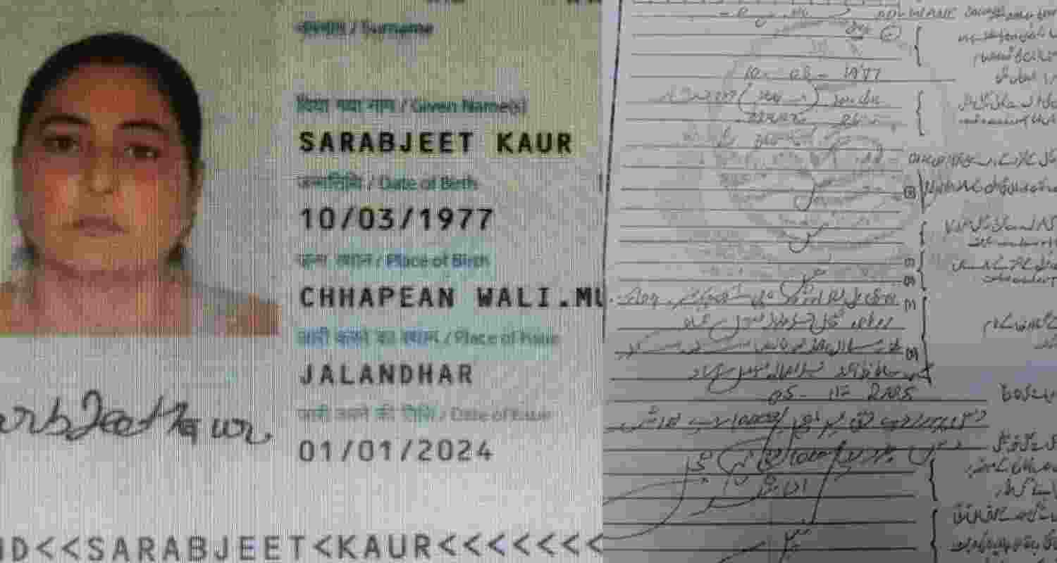 Forty-eight-year-old Sarabjeet Kaur who was among around 2,000 Sikh pilgrims who entered Pakistan via the Wagah border last year to attend events linked to the birth anniversary of Guru Nanak.