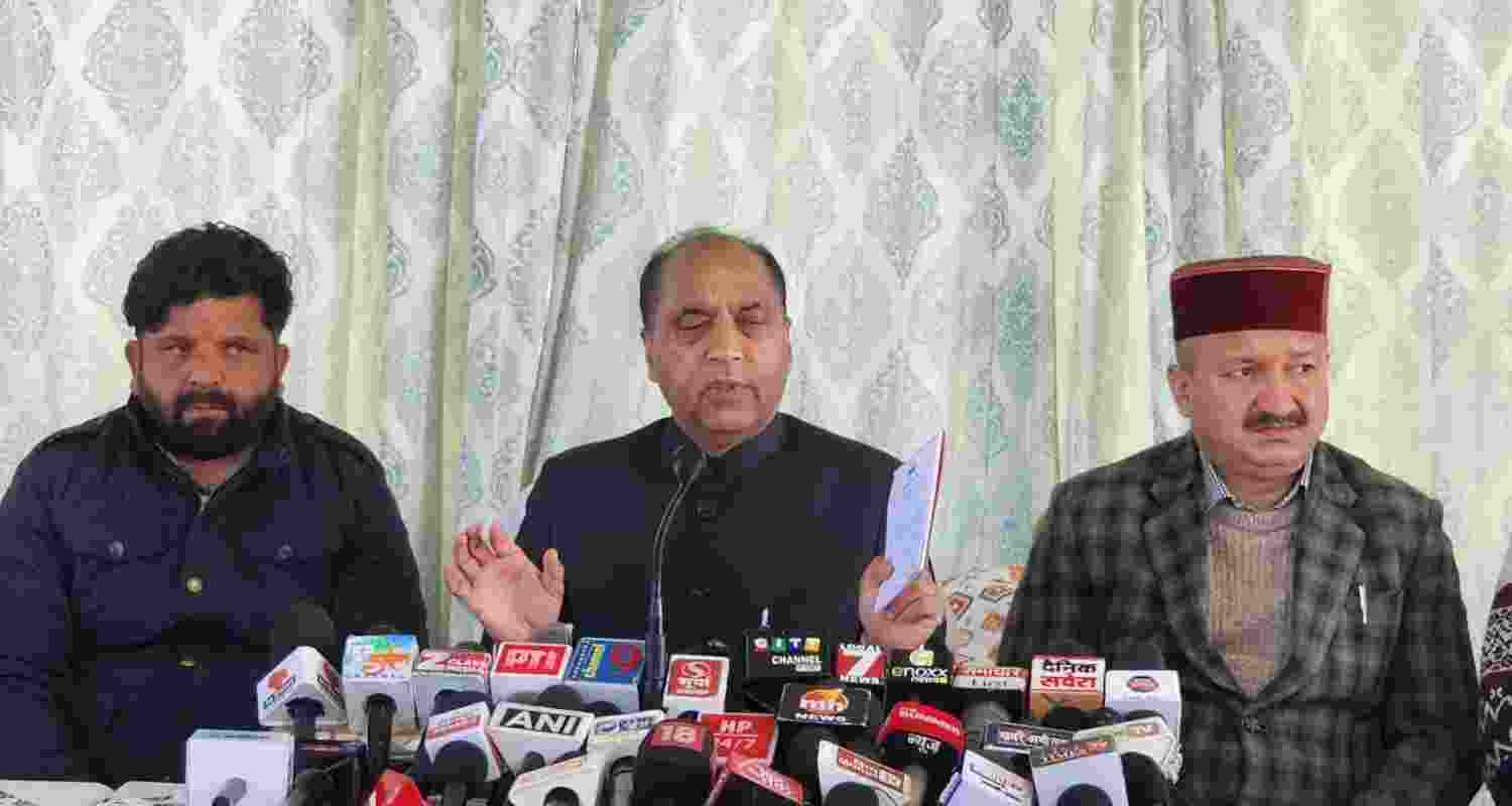 Former Chief Minister Jairam Thakur