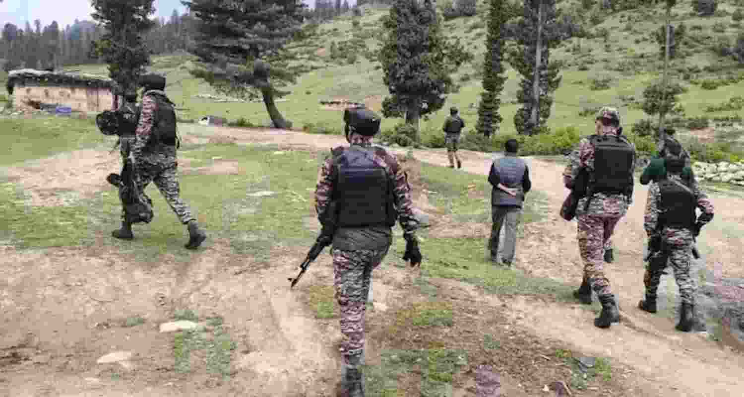 The operation continues in the dense forest ranges, with security forces racing against time to apprehend the remaining militants believed to be hiding in the area.