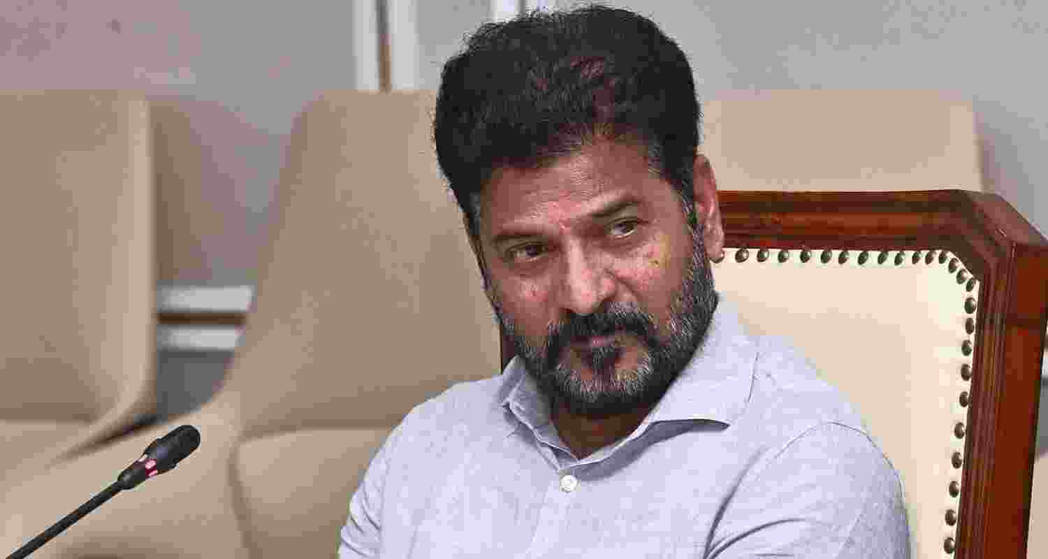 Telangana Chief Minister A Revanth Reddy - file image.