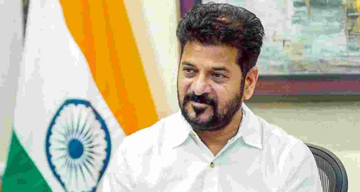Telangana Chief Minister A Revanth Reddy - file image.