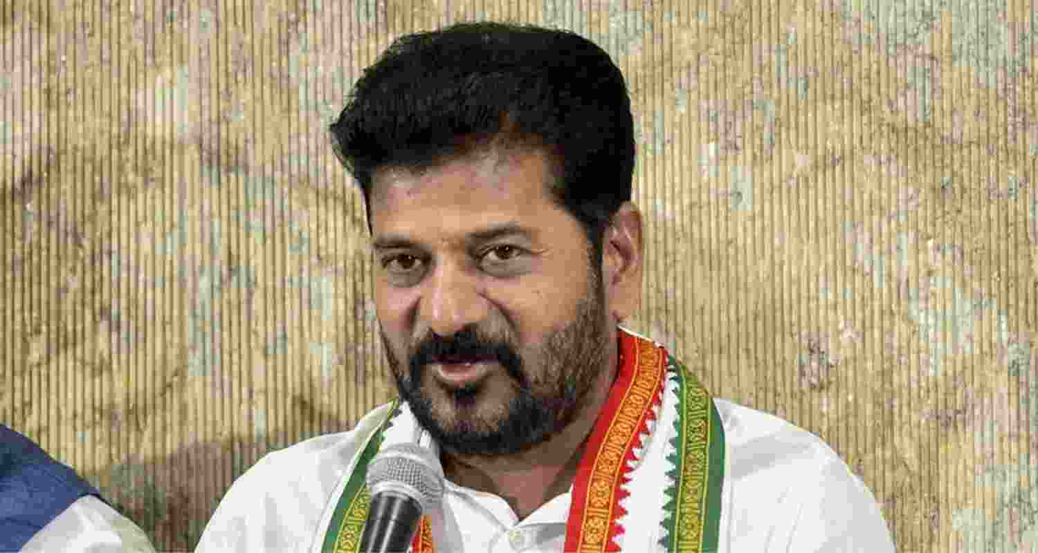 Telangana Chief Minister A Revanth Reddy - file image.