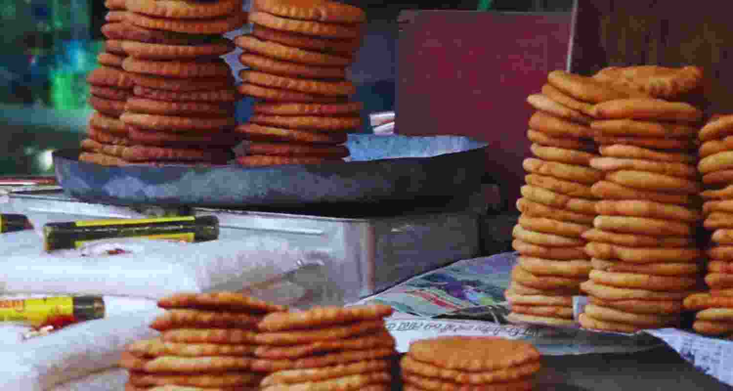 Baba Balak Nath temple's roate 'prasad'. 