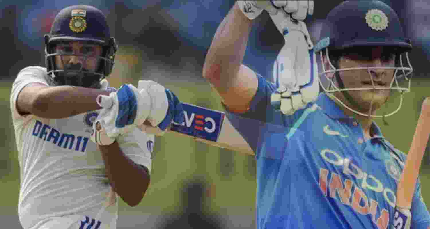19:29: Rohit retired at the same time as Dhoni, a coincidence?