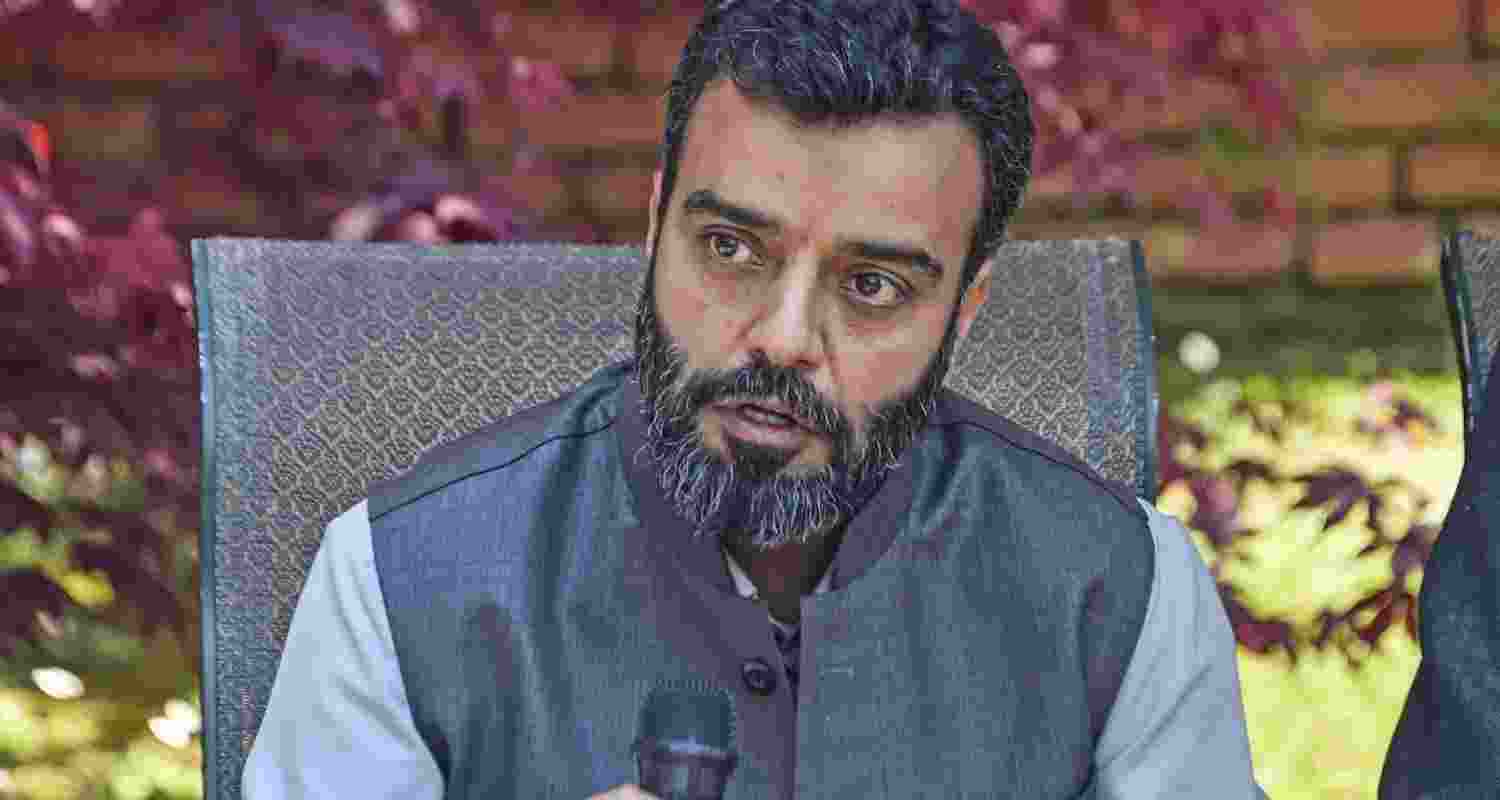 A file photo of National Conference MP from Srinagar Ruhullah Mehdi.