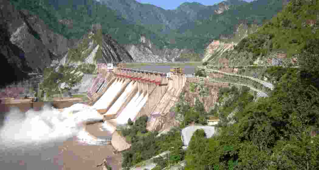 Authorities have opened Salal Dam’s spillway gates in Reasi, Jammu and Kashmir, after water levels in the Chenab River surged dangerously due to incessant rainfall across the region.