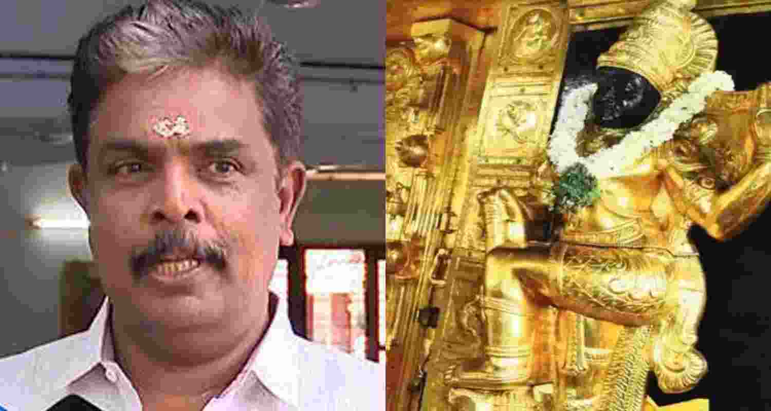 Former administrative officer B Murari Babu, who had been suspended by the Travancore Devaswom Board (TDB) following the gold disappearance row, was taken into custody from his residence in Changanassery on Wednesday night. 