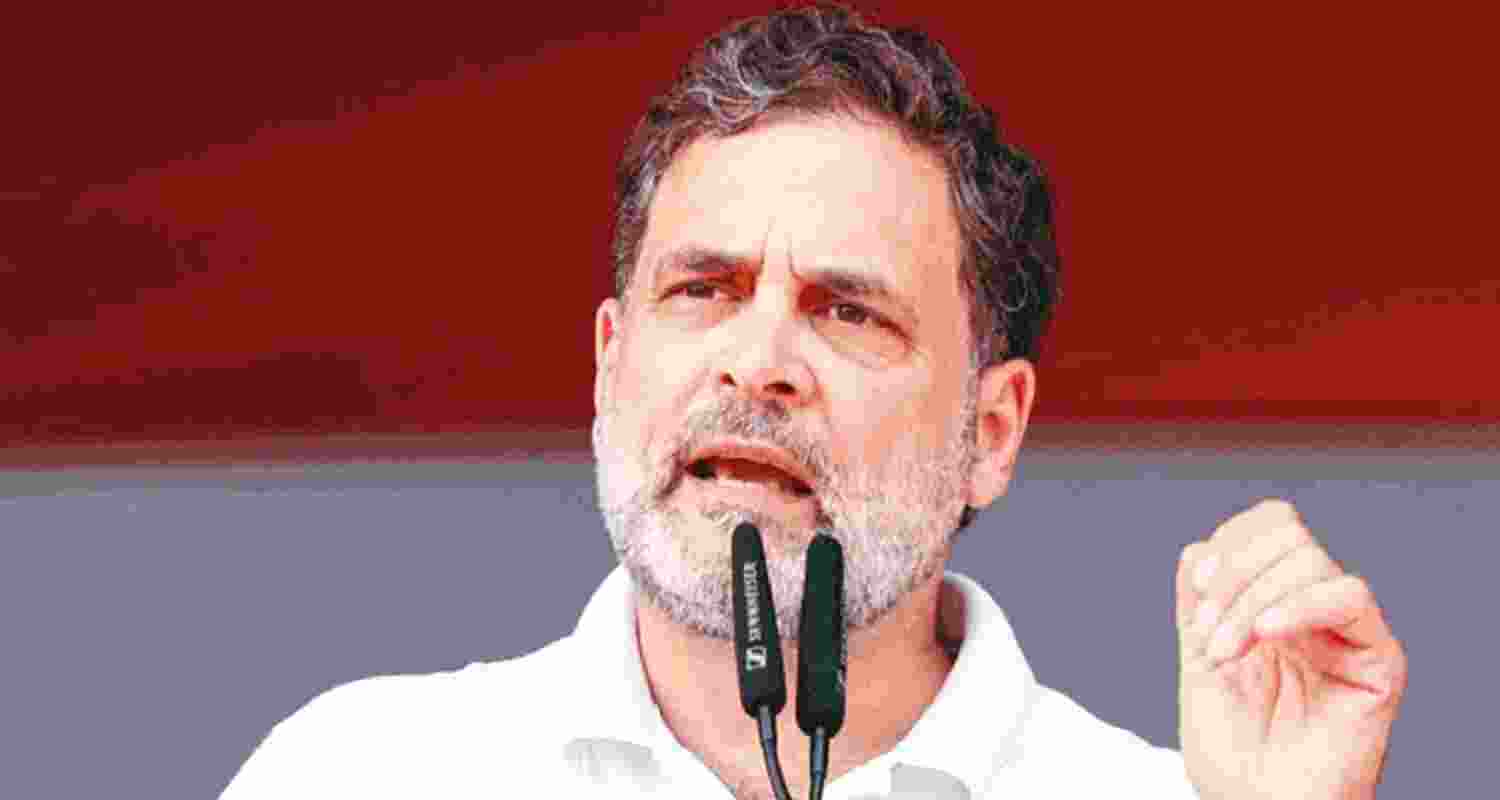 Congress leader Rahul Gandhi 