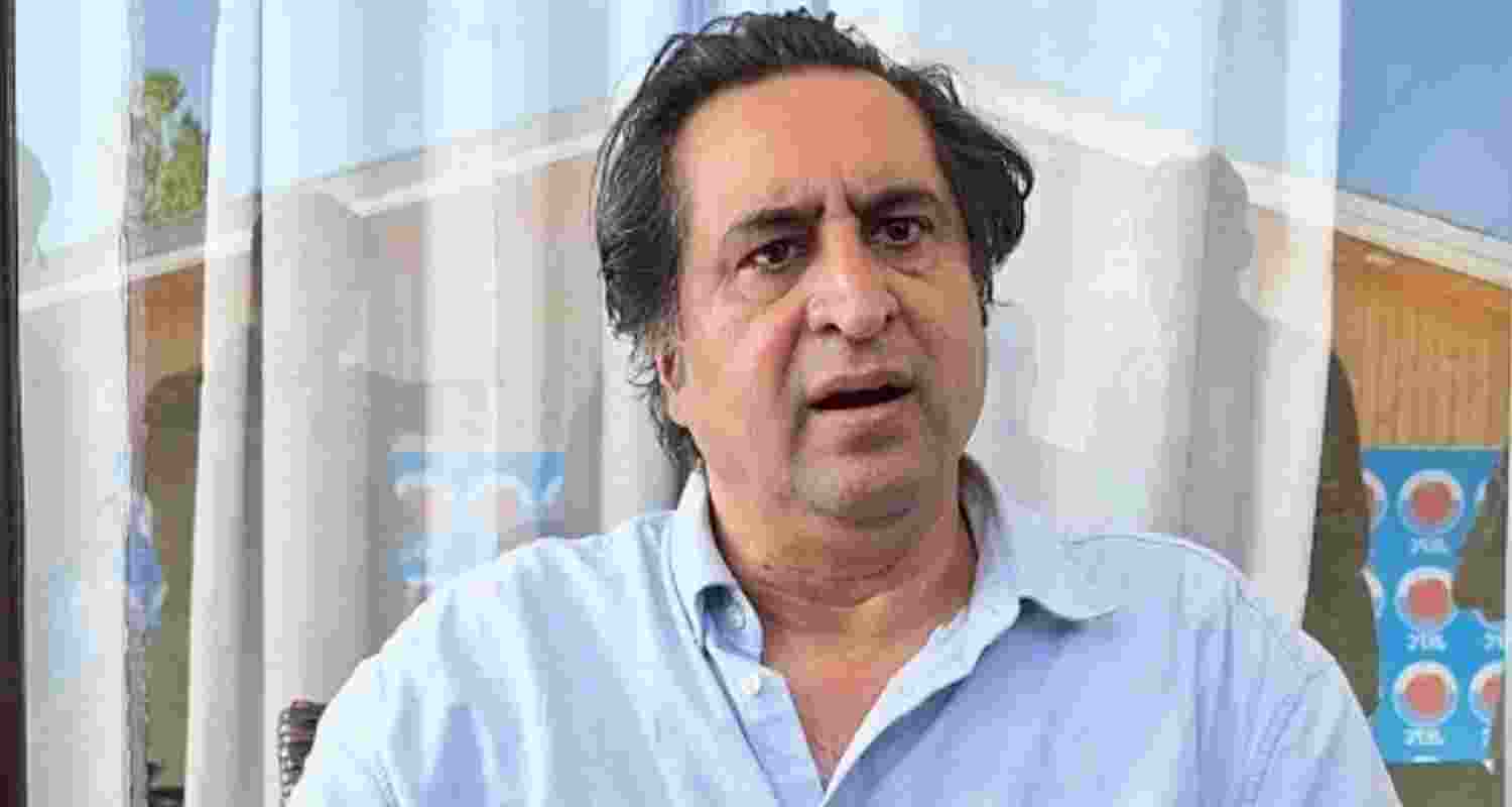 Jammu and Kashmir People’s Conference chief Sajad Gani Lone. Image: X