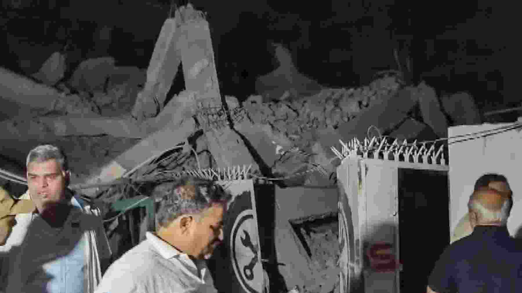 Multi-storey building collapses in South Delhi, several trapped