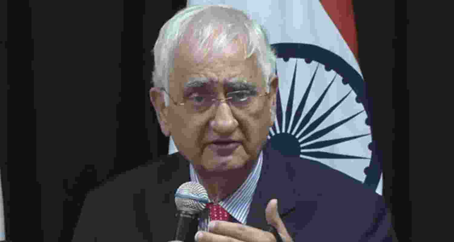 Congress leader Salman Khurshid, part of the JD(U) MP Sanjay Kumar Jha-led delegation.