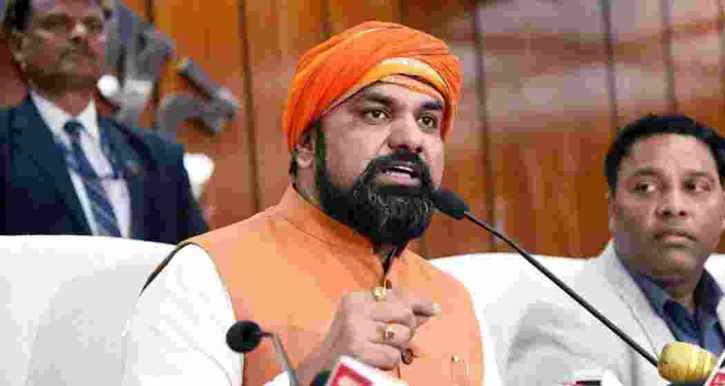 A file photo of Bihar Deputy Chief Minister Samrat Chaudhary.