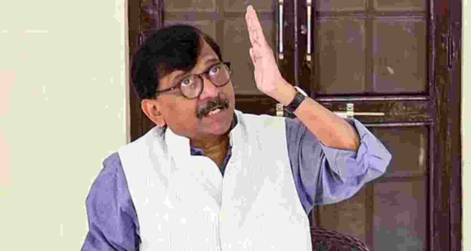 Shiv Sena (UBT) leader Sanjay Raut - file image.