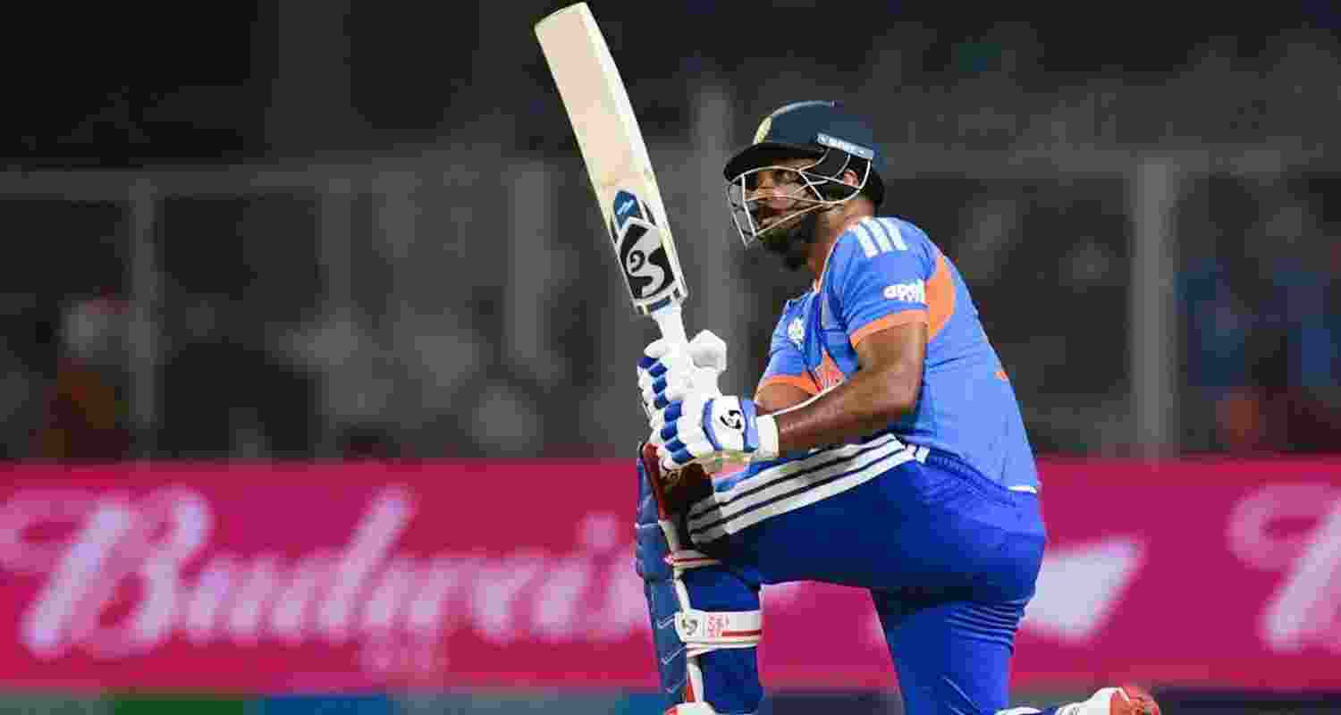 India opener Sanju Samson.