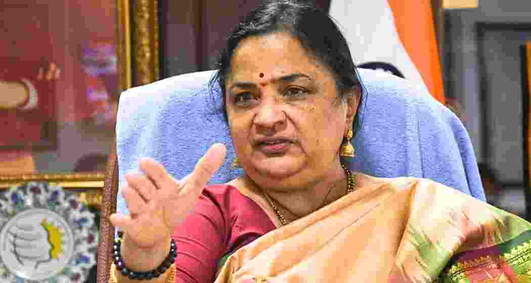 Jawaharlal Nehru University (JNU) Vice-Chancellor Santishree Dhulipudi Pandit. (File photo)