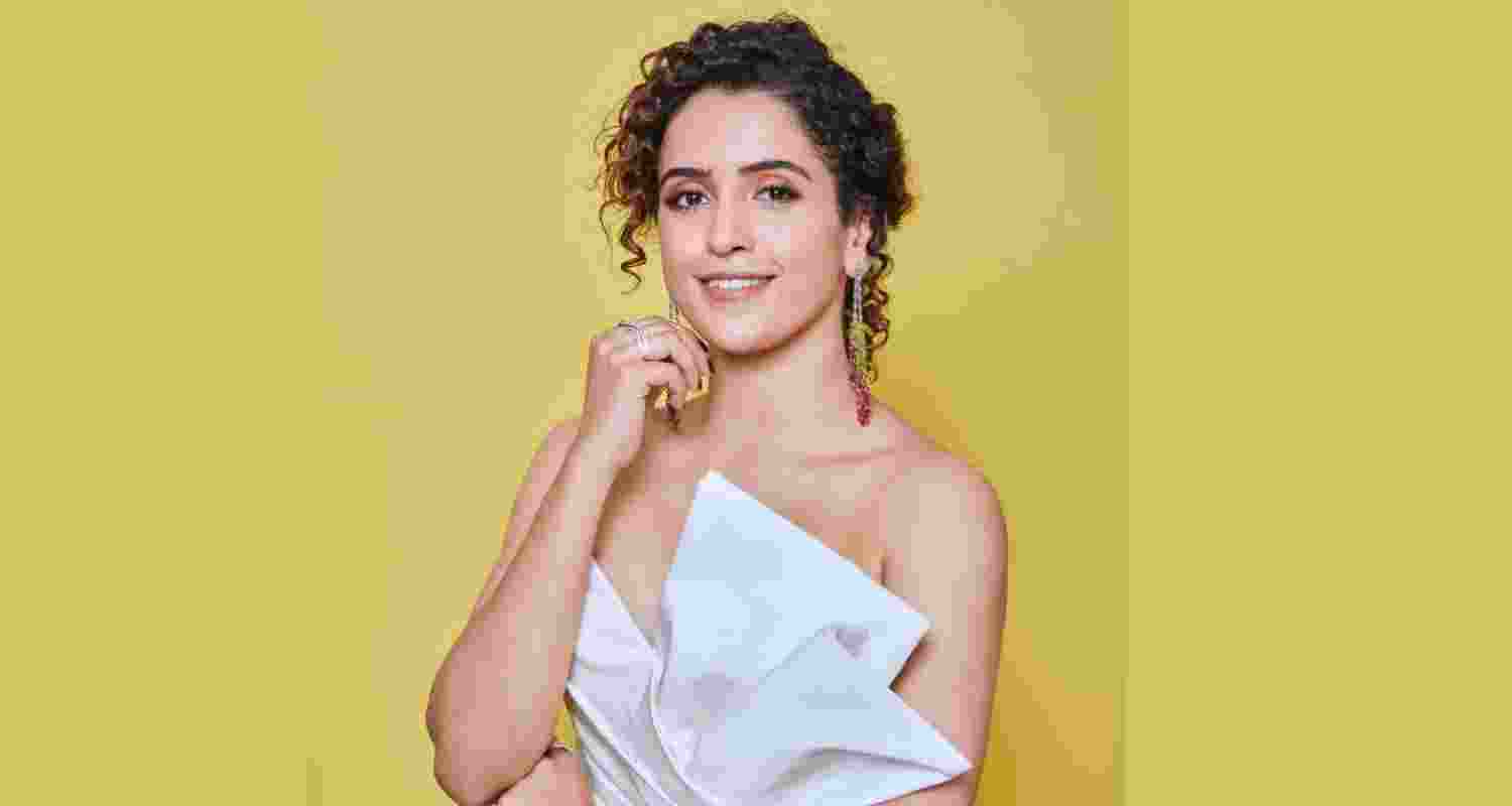Bollywood actor Sanya Malhotra. Image: X