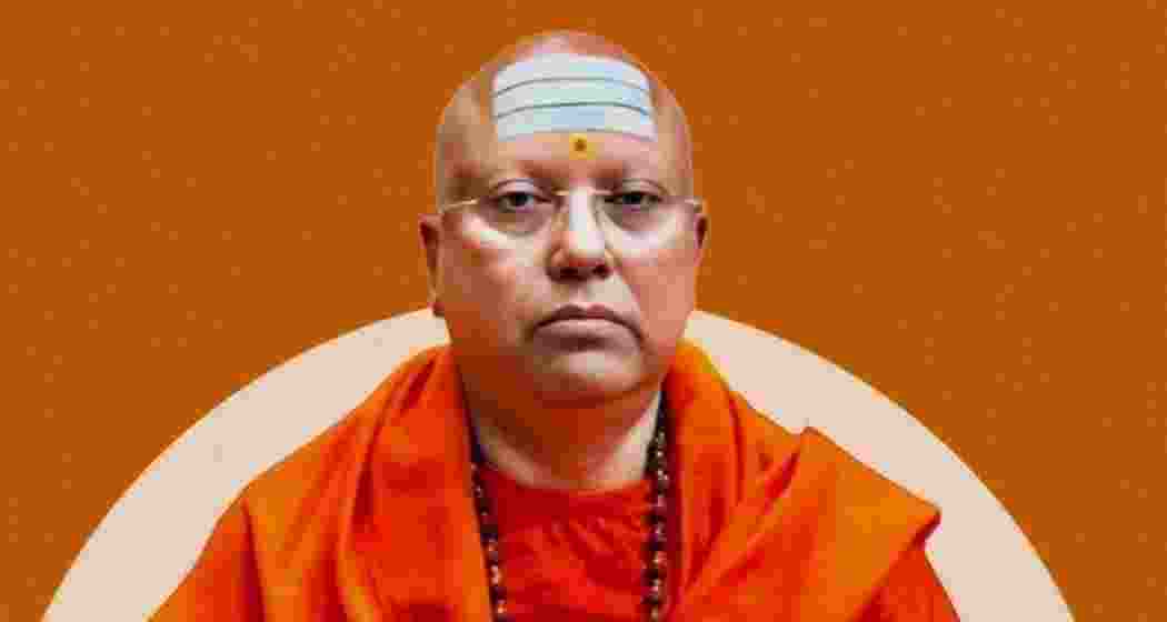 File photo of Self-styled godman Swami Chaitanyananda Saraswati.